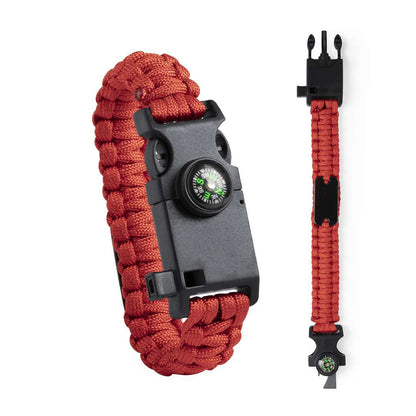 Brazalete multifunción Kupra con brújula y cuchillo resistente