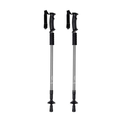Set de bastones deportivos plegables de aluminio con amortiguación
