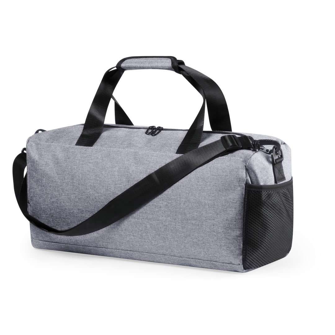 Bolso multiusos bicolor en poliéster 600D denim con asas resistentes