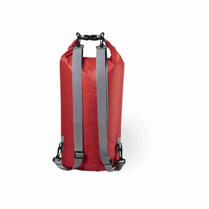 Mochila impermeable de 20l Roja