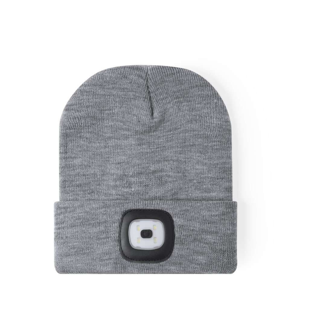 Gorro deportivo con luces LED y doble capa en acrílico cómodo