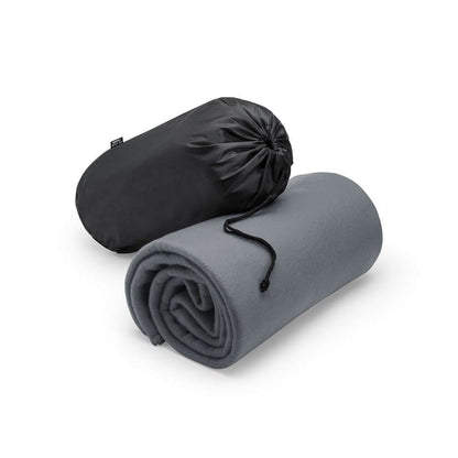 Manta polar fleece RPET 120x150 cm sostenible y reutilizable
