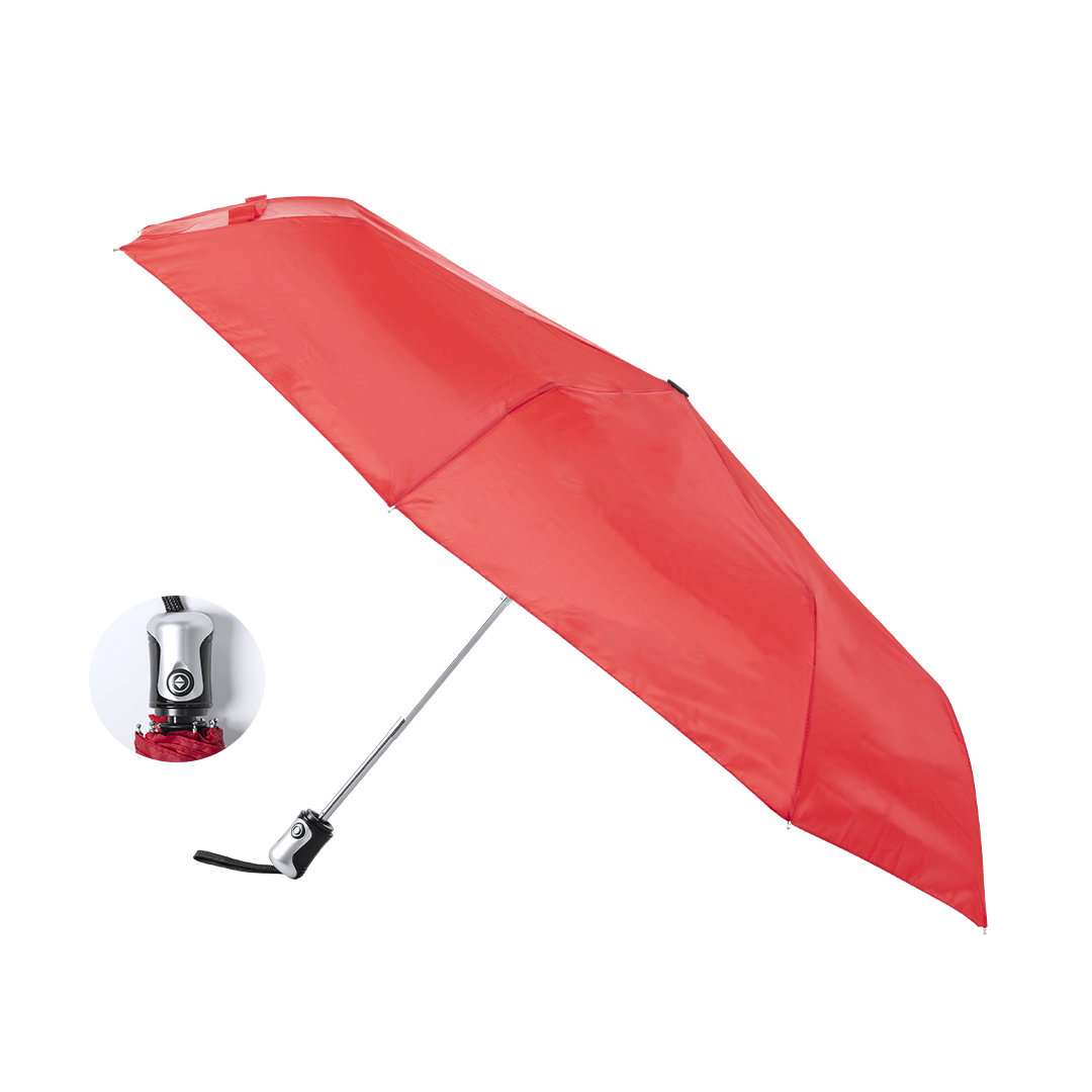Paraguas plegable antiviento con apertura automática y funda incluida