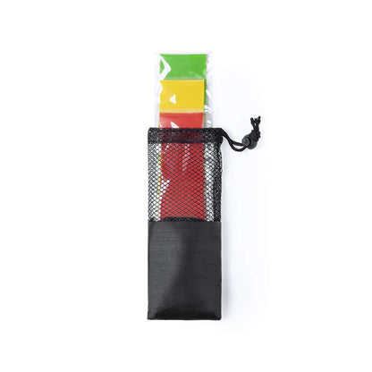 Set de gomas elásticas para entrenamiento con 3 niveles de resistencia