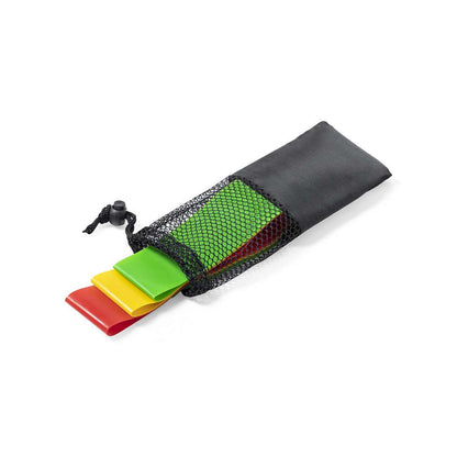 Set de gomas elásticas para entrenamiento con 3 niveles de resistencia