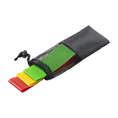 Set de gomas elásticas para entrenamiento con 3 niveles de resistencia