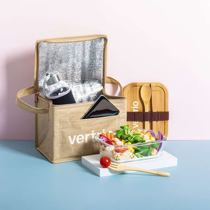 Nevera Nature para 6 Latas con Interior Isotermo y Asa Transportable