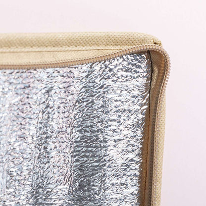 Nevera Nature para 6 Latas con Interior Isotermo y Asa Transportable