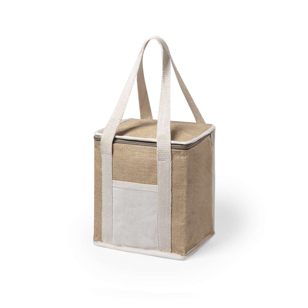 Nevera Nature de Yute Laminado con Altura Extra y Capacidad 7L