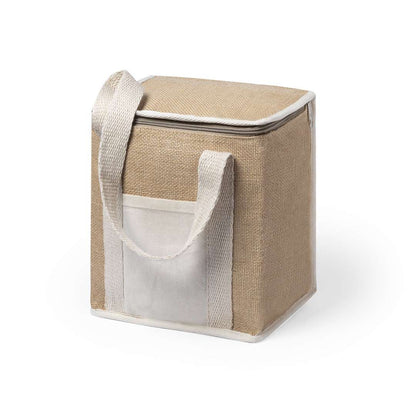 Nevera Nature de Yute Laminado con Altura Extra y Capacidad 7L