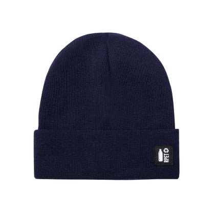 Gorro de punto sostenible en RPET reciclado, cálido y suave