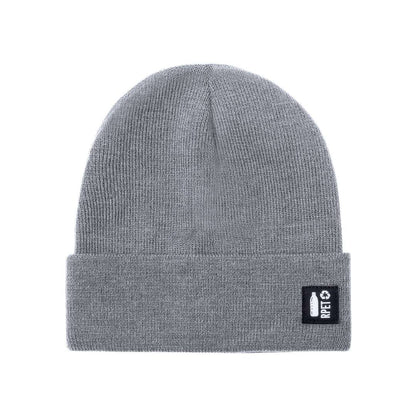 Gorro de punto sostenible en RPET reciclado, cálido y suave