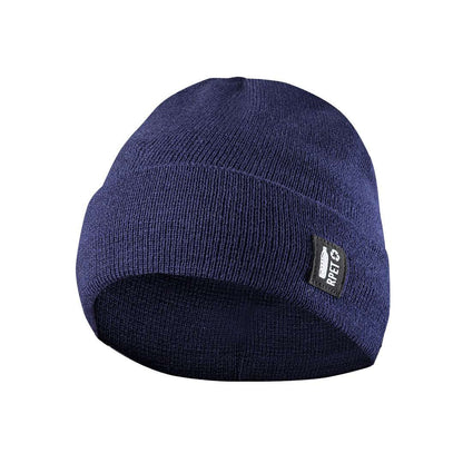 Gorro de punto sostenible en RPET reciclado, cálido y suave