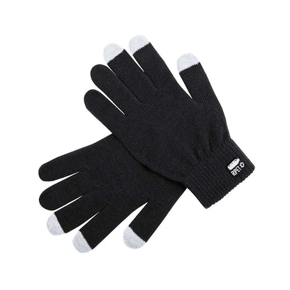 Guantes RPET táctiles ecológicos para pantalla táctil, talla única