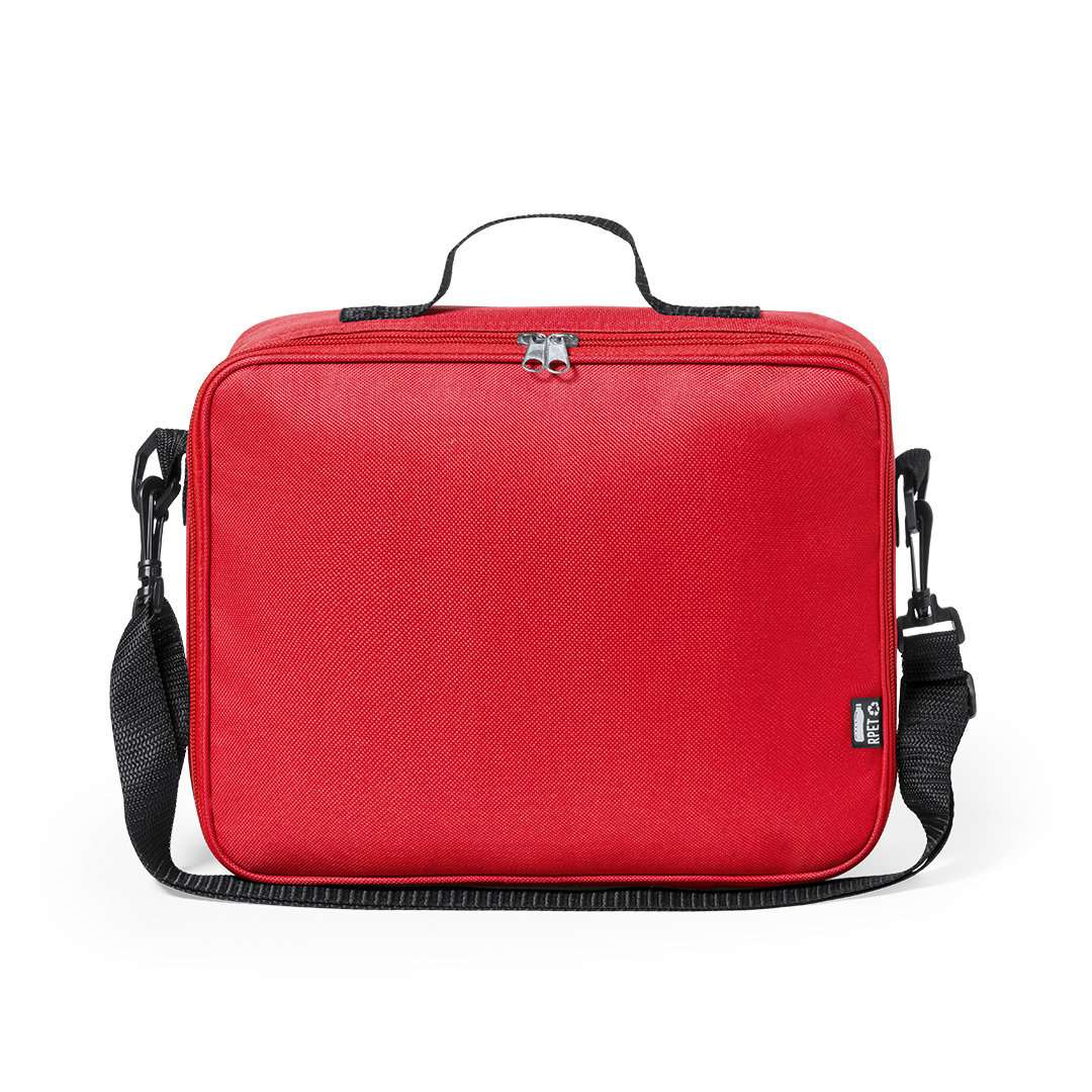 Nevera infantil sostenible RPET 4L con asa y bandolera ajustable