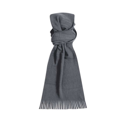 Bufanda de Polar Fleece Suave y Cálida con Flecos Anti-Pilling