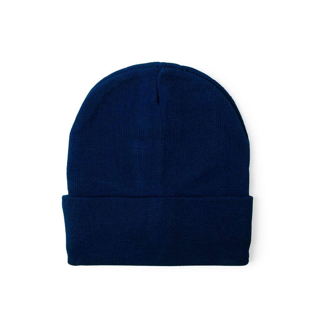 Gorro Lana elástico de punto suave y cálido con dobladillo cómodo