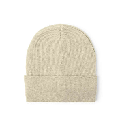 Gorro Lana elástico de punto suave y cálido con dobladillo cómodo
