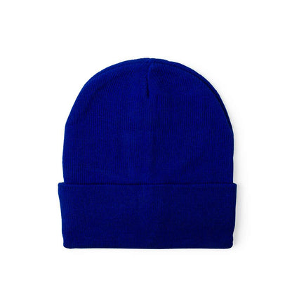 Gorro Lana elástico de punto suave y cálido con dobladillo cómodo