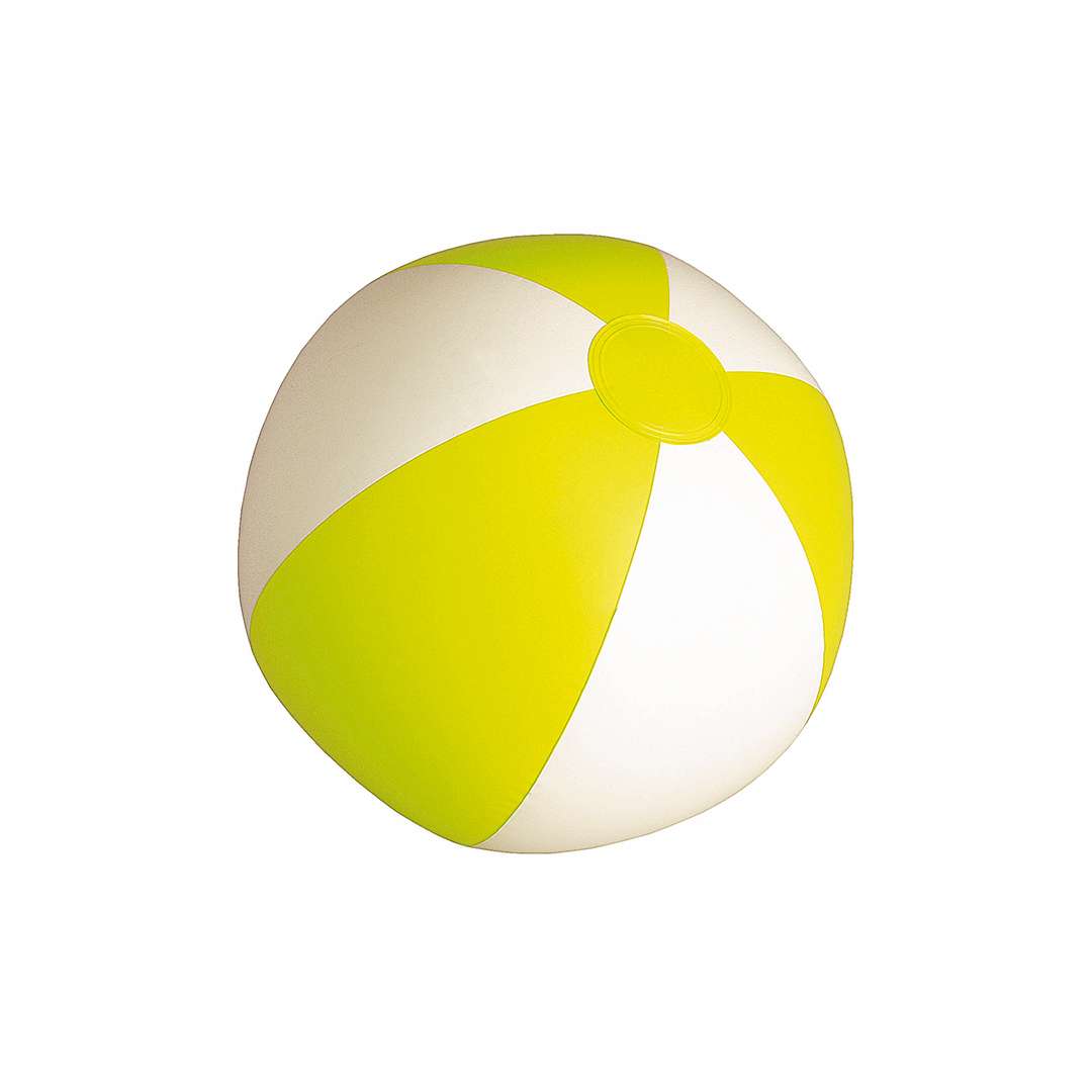 Balón inflable Portobello de PVC, diseño monocolor y bicolor