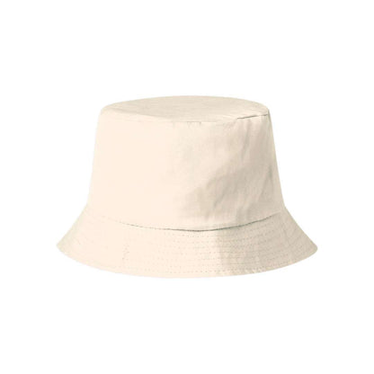 Gorro tipo bob de algodón transpirable con visera ajustable