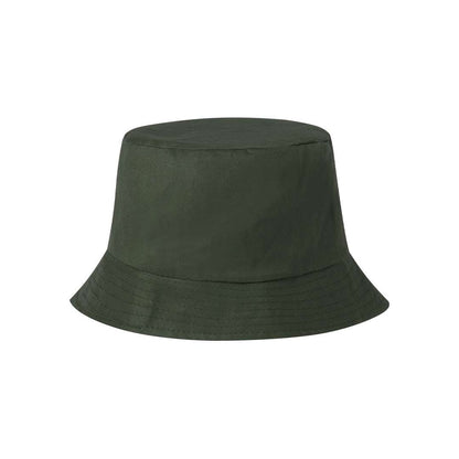 Gorro tipo bob de algodón transpirable con visera ajustable