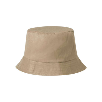 Gorro tipo bob de algodón transpirable con visera ajustable