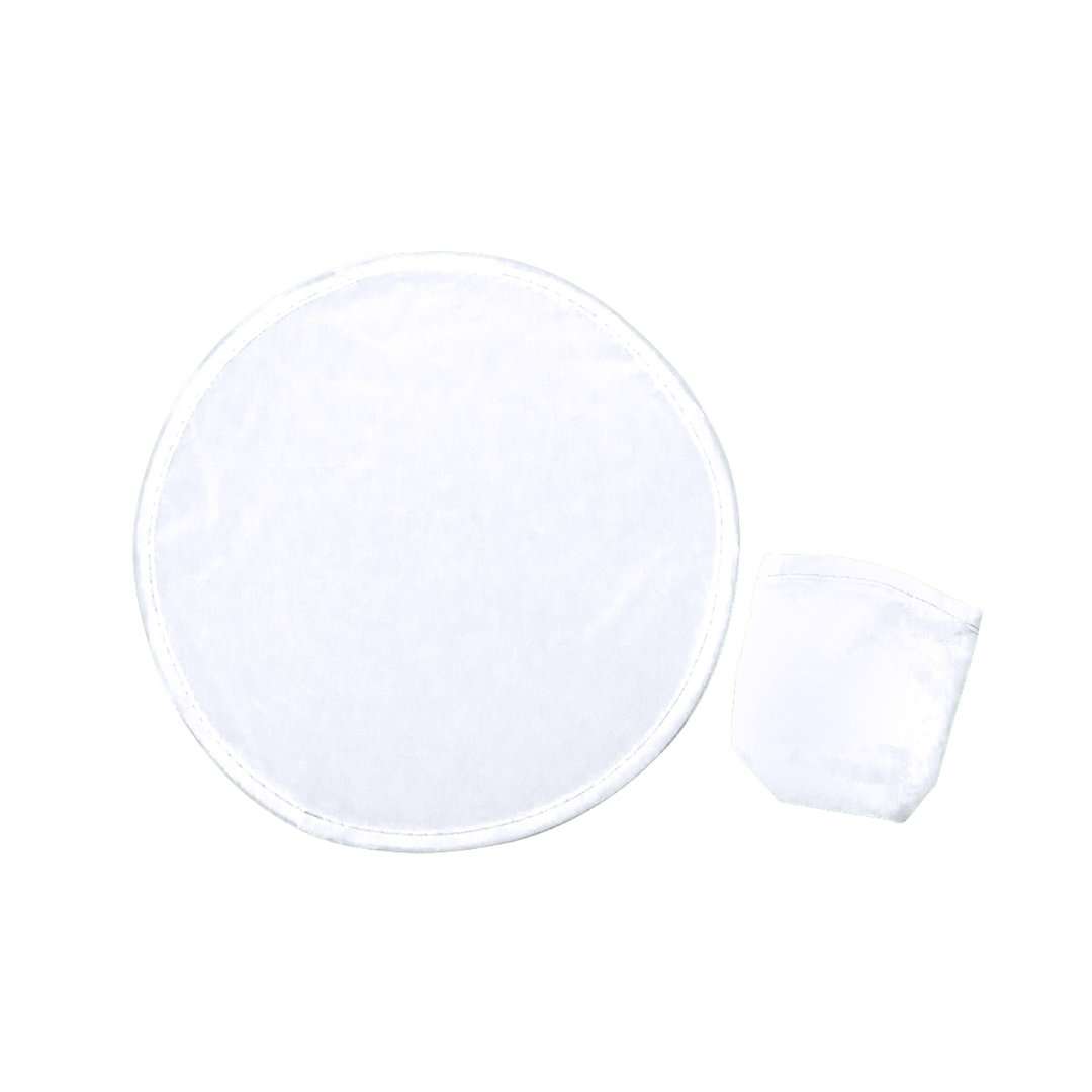 Frisbee plegable de poliéster con funda y diseño compacto