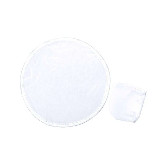Frisbee plegable de poliéster con funda y diseño compacto