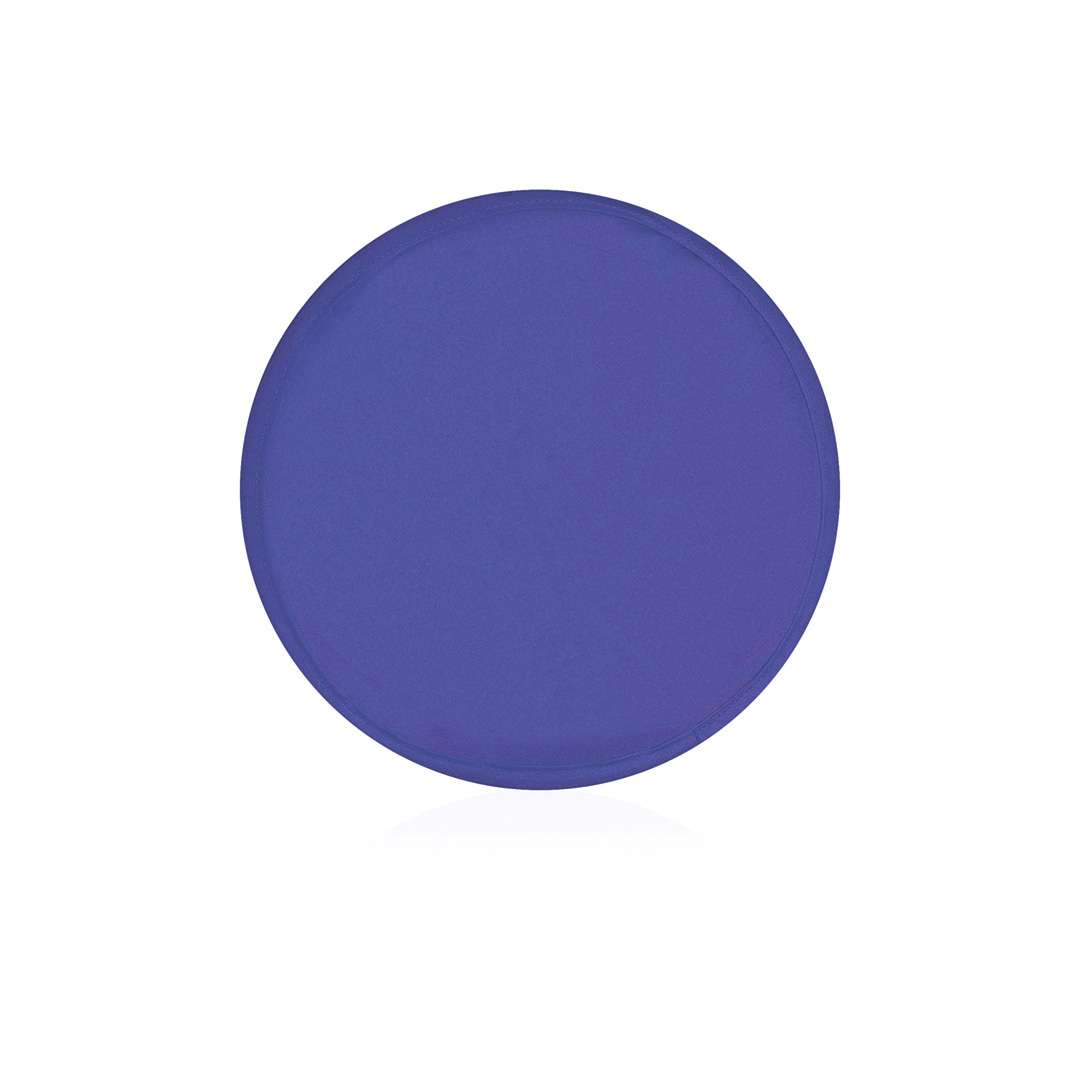 Frisbee plegable de poliéster con funda y diseño compacto