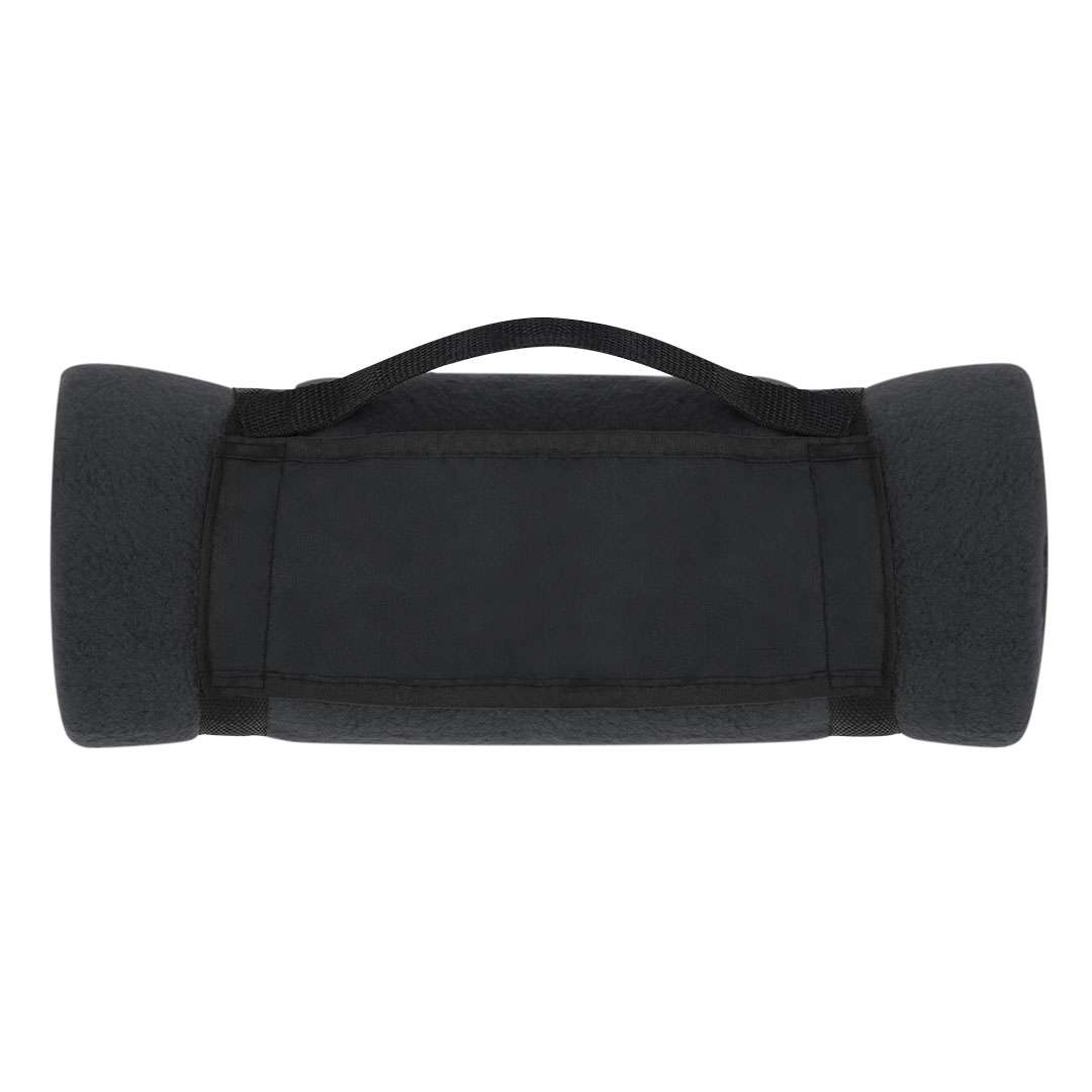 Manta Polar Fleece 130x160 cm con Asa de Transporte y Cierre Velcro