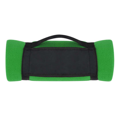 Manta Polar Fleece 130x160 cm con Asa de Transporte y Cierre Velcro