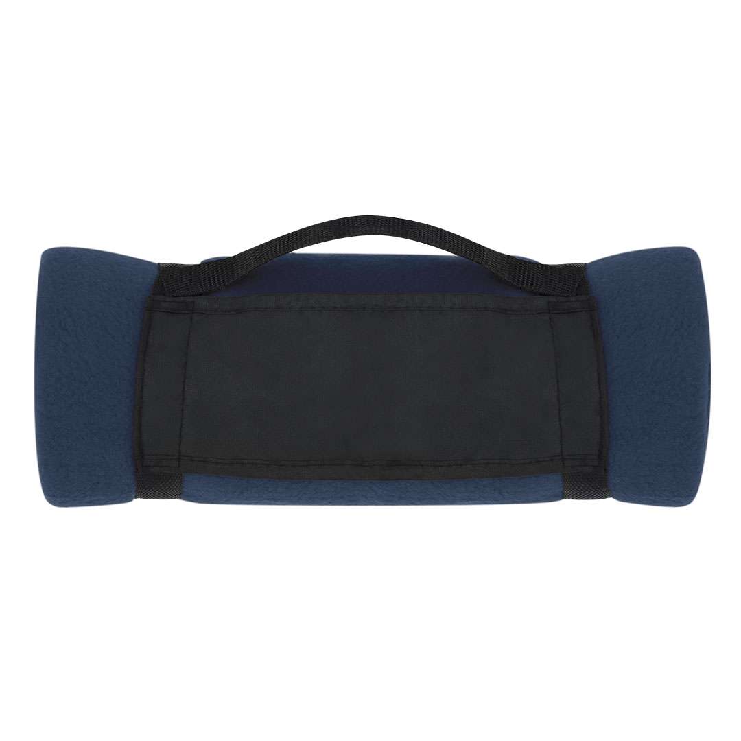 Manta Polar Fleece 130x160 cm con Asa de Transporte y Cierre Velcro
