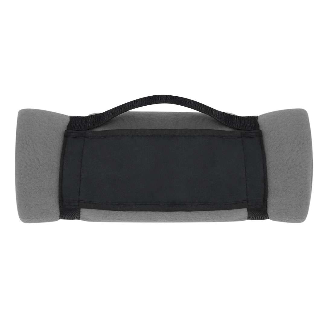 Manta Polar Fleece 130x160 cm con Asa de Transporte y Cierre Velcro