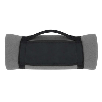 Manta Polar Fleece 130x160 cm con Asa de Transporte y Cierre Velcro