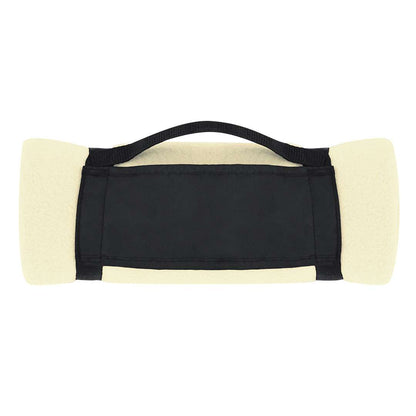 Manta Polar Fleece 130x160 cm con Asa de Transporte y Cierre Velcro