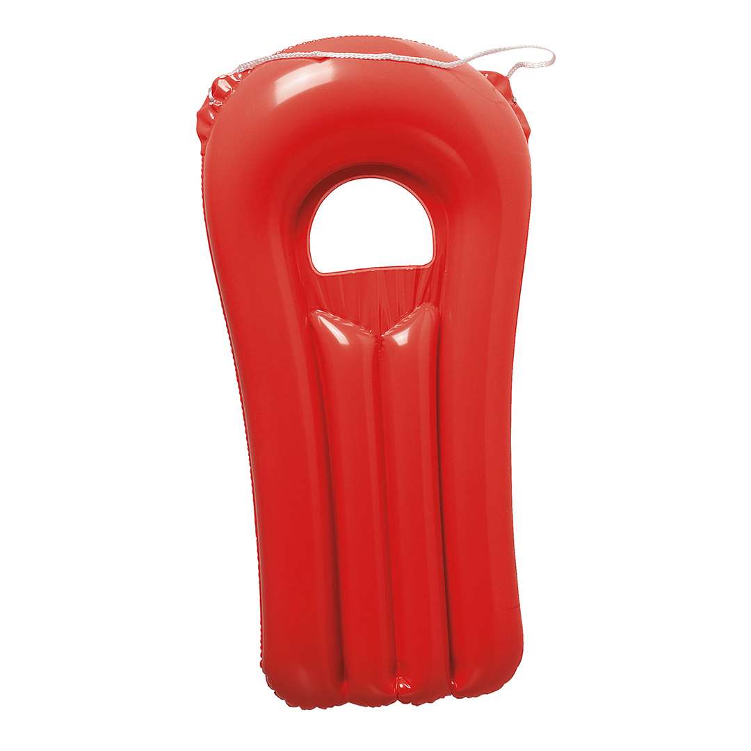 Colchoneta inflable Wave con ventana transparente y cordón
