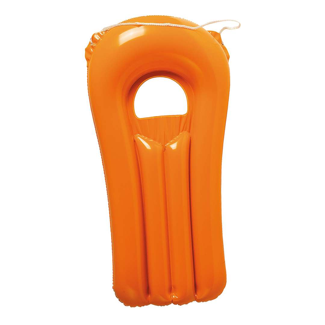 Colchoneta inflable Wave con ventana transparente y cordón