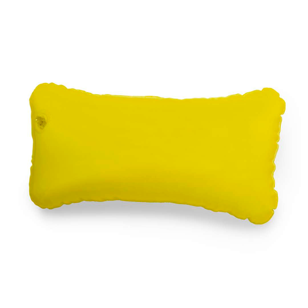 Almohadilla inflable Cancún en PVC resistente para mayor comodidad