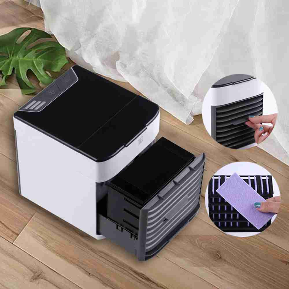 Ventilador Aire Climatizado Portátil Mini USB Para Hogar con Difusor De Agua