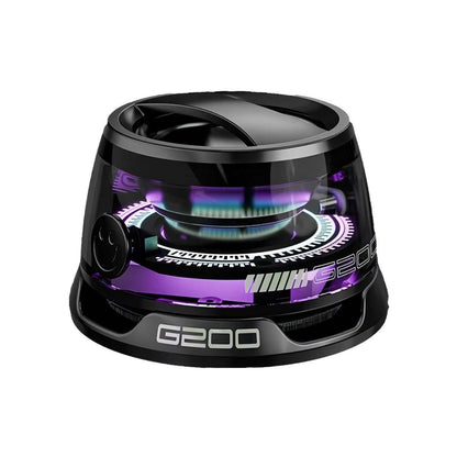 Minialtavoz Subwoofer Magnético Bluetooth Almalux® G200 TWS con Luz Ambiental – Sonido Potente y Diseño Portátil