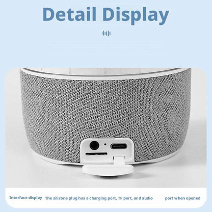 Lámpara Altavoz Bluetooth Almalux® Medusa, Radio FM, Tarjeta TF, Luz Led Brillante