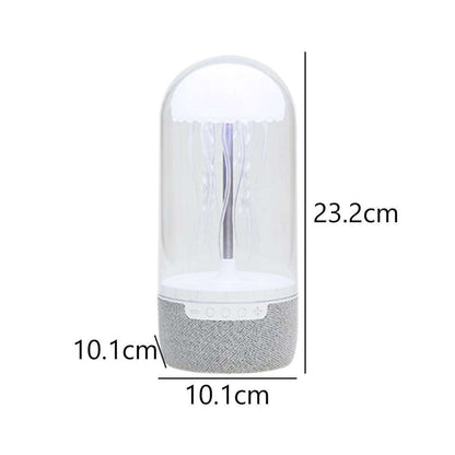 Lámpara Altavoz Bluetooth Almalux® Medusa, Radio FM, Tarjeta TF, Luz Led Brillante