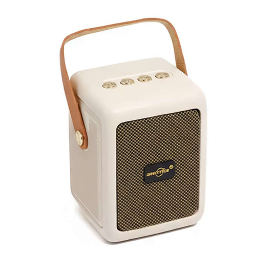 Altavoz Bluetooth Almalux® Portátil con Radio FM, USB, TF, TWS y Karaoke, Luz RGB, Batería Recargable 500mAh y Sonido Potente 52mm