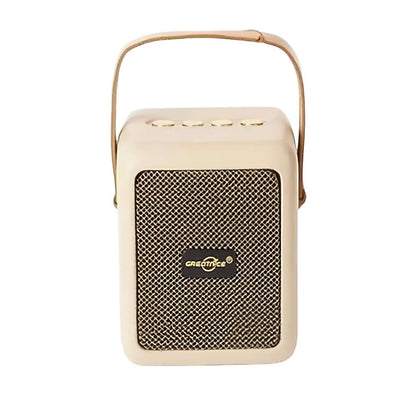 Altavoz Bluetooth Almalux® Portátil con Radio FM, USB, TF, TWS y Karaoke, Luz RGB, Batería Recargable 500mAh y Sonido Potente 52mm