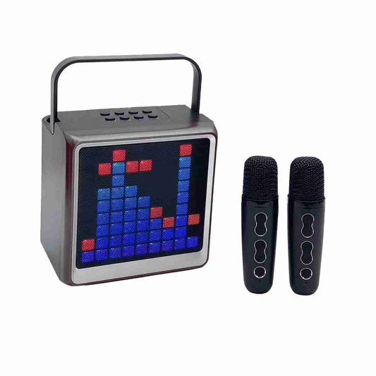 Altavoz Karaoke Bluetooth Portátil Almalux® con Leds RGB