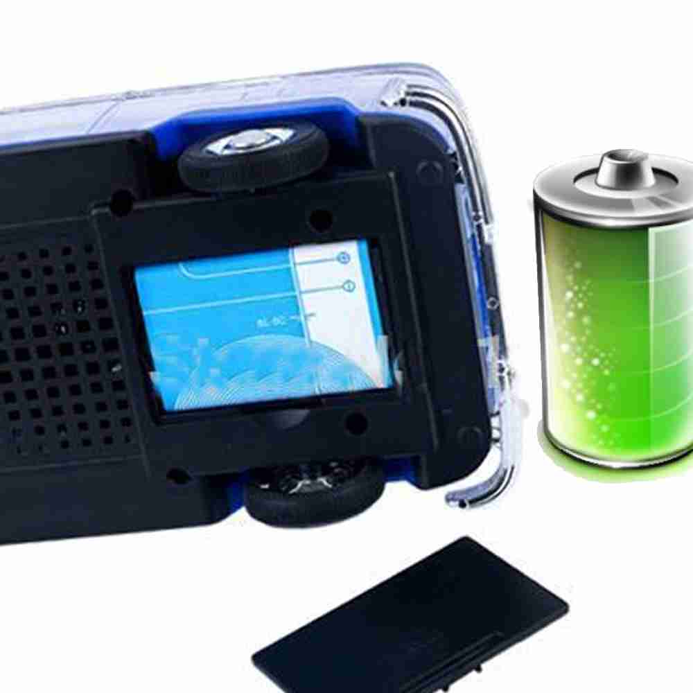 Altavoz Bluetooth Inalámbrico Portátil Potente Furgoneta Azul