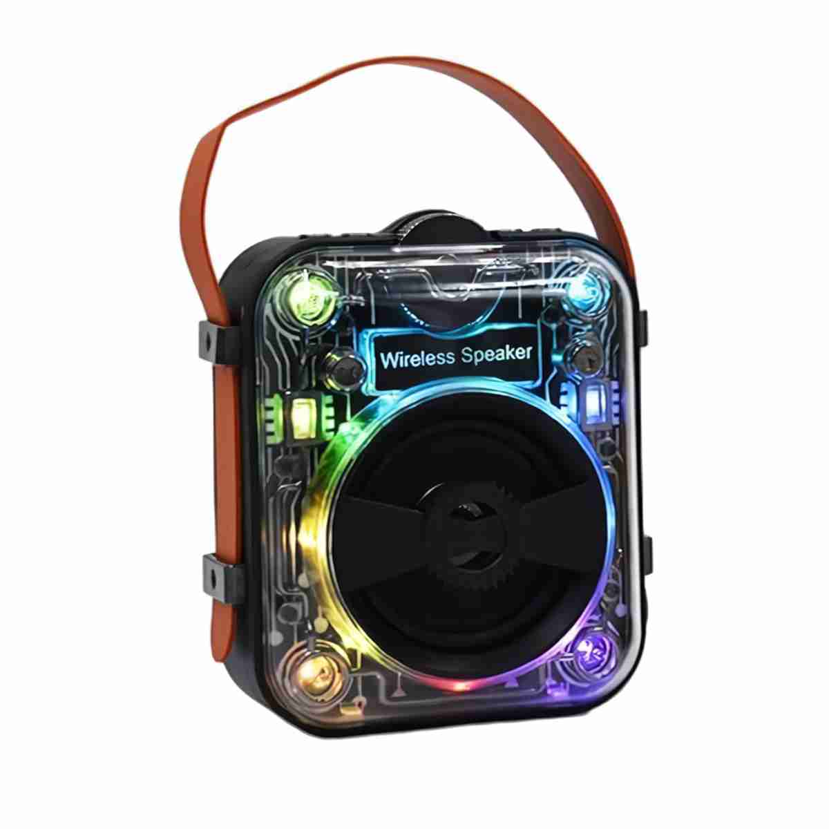 Altavoz Bluetooth Portátil Transparente Almalux® Mecha RGB