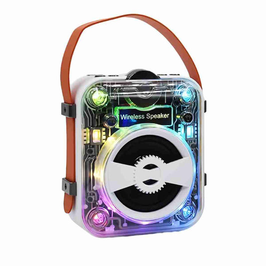 Altavoz Bluetooth Portátil Transparente Almalux® Mecha RGB