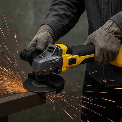 Amoladora Angular Almalux® 21V Brushless – Equivalente a 800W con 3 Velocidades y Disco 115 mm